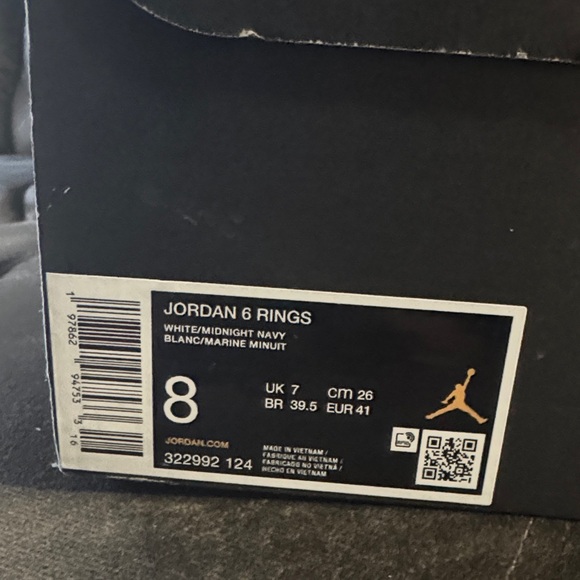 Jordan 6 Rings - Picture 8 of 12